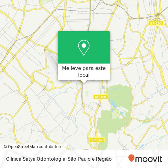 Clínica Satya Odontologia, Avenida do Café, 130 Jabaquara São Paulo-SP 04311-000 mapa