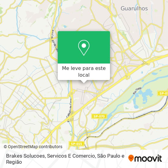 Brakes Solucoes, Servicos E Comercio mapa