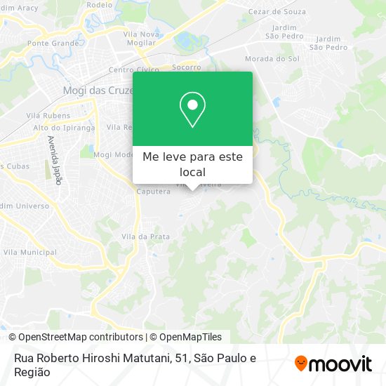 Rua Roberto Hiroshi Matutani, 51 mapa