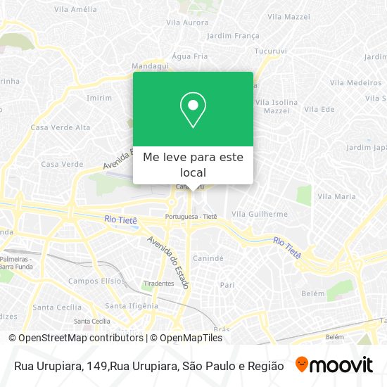 Rua Urupiara, 149,Rua Urupiara mapa