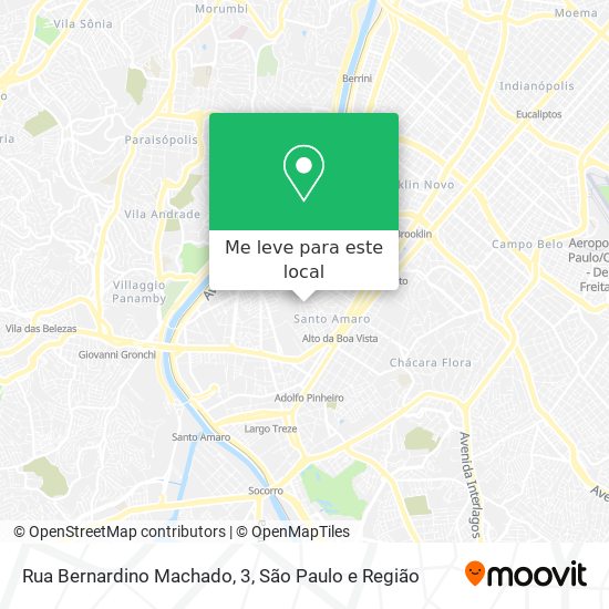 Rua Bernardino Machado, 3 mapa