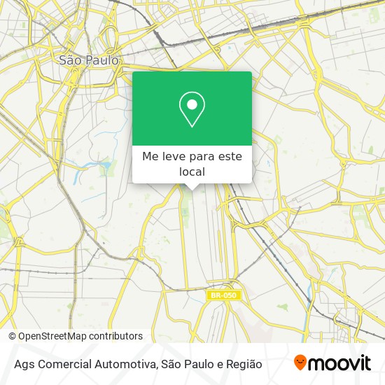 Ags Comercial Automotiva mapa