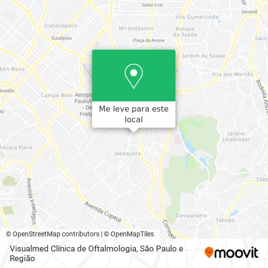 Visualmed Clínica de Oftalmologia mapa