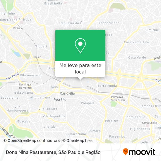 Dona Nina Restaurante mapa
