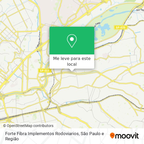 Forte Fibra Implementos Rodoviarios mapa