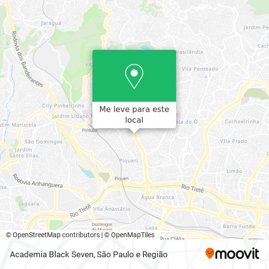 Academia Black Seven mapa