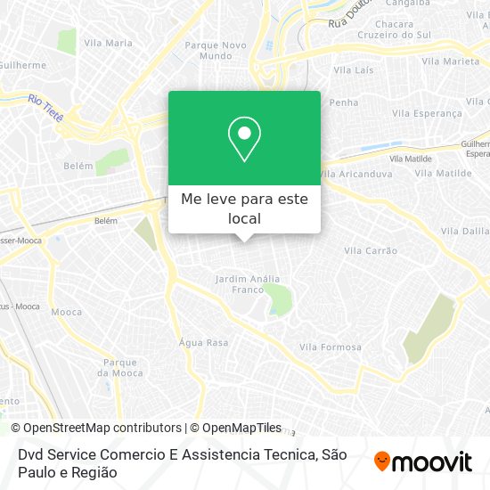 Dvd Service Comercio E Assistencia Tecnica mapa