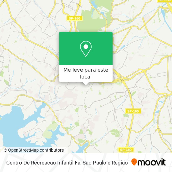 Centro De Recreacao Infantil Fa mapa