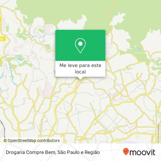 Drogaria Compre Bem, Avenida Inajar de Souza Cachoeirinha São Paulo-SP 02861-190 mapa