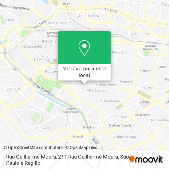 Rua Guilherme Moura, 211,Rua Guilherme Moura mapa