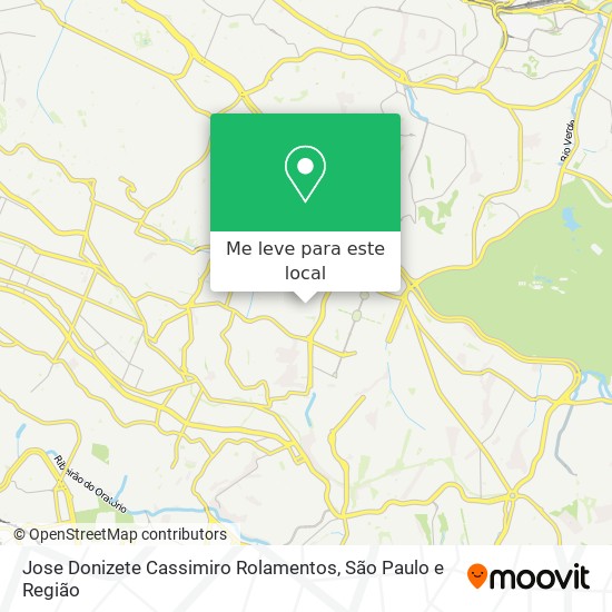 Jose Donizete Cassimiro Rolamentos mapa