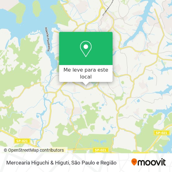 Mercearia Higuchi & Higuti mapa