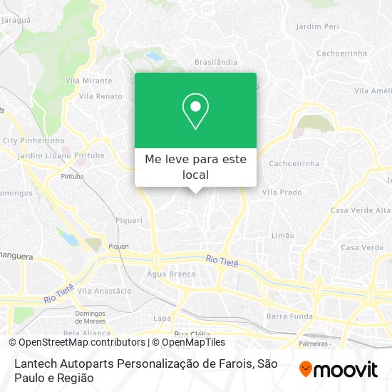 Lantech Autoparts Personalização de Farois mapa