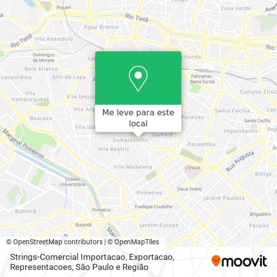 Strings-Comercial Importacao, Exportacao, Representacoes mapa