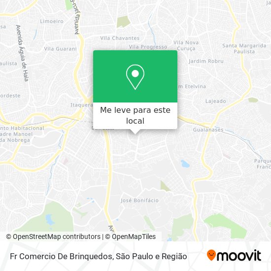 Fr Comercio De Brinquedos mapa