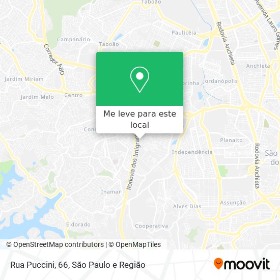 Rua Puccini, 66 mapa