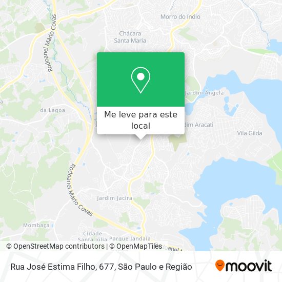 Rua José Estima Filho, 677 mapa