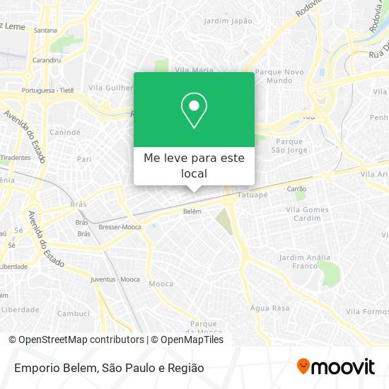 Emporio Belem mapa
