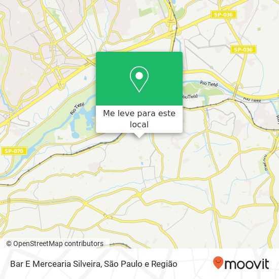 Bar E Mercearia Silveira, Rua São José do Belmonte, 367 Cangaíba São Paulo-SP 03820-110 mapa