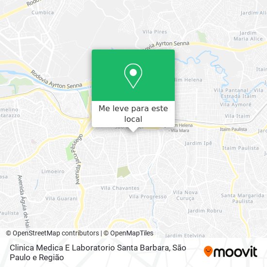 Clinica Medica E Laboratorio Santa Barbara mapa