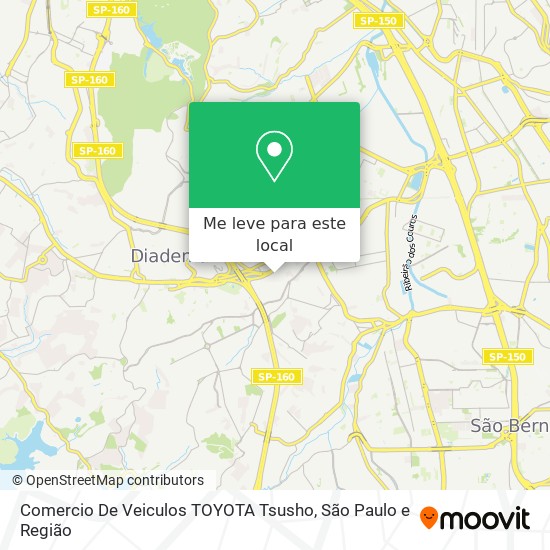 Comercio De Veiculos TOYOTA Tsusho mapa