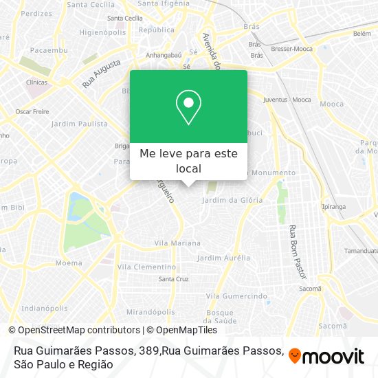 Rua Guimarães Passos, 389,Rua Guimarães Passos mapa