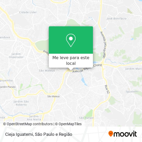 Cieja Iguatemi mapa