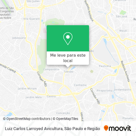 Luiz Carlos Larroyed Avicultura mapa