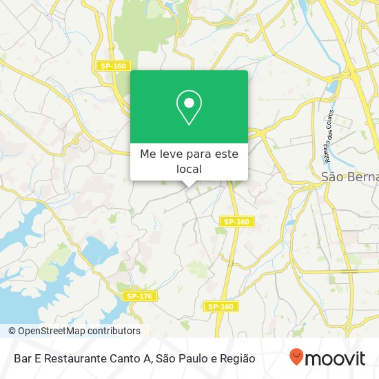 Bar E Restaurante Canto A mapa