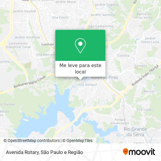 Avenida Rotary mapa