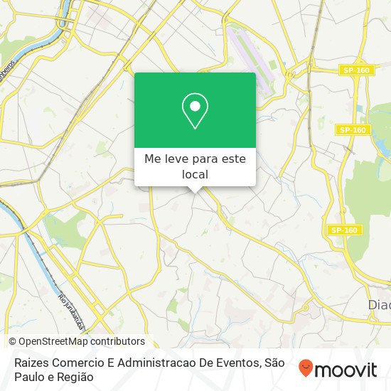 Raizes Comercio E Administracao De Eventos, Rua Antônio Gil, 1304 Cidade Ademar São Paulo-SP 04655-002 mapa