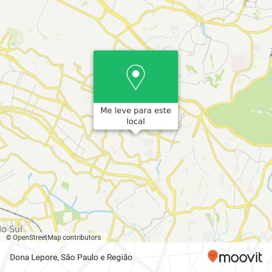 Dona Lepore, Rua Fernando Néri Sapopemba São Paulo-SP 03921-090 mapa