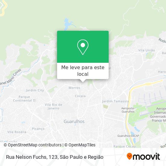 Rua Nelson Fuchs, 123 mapa