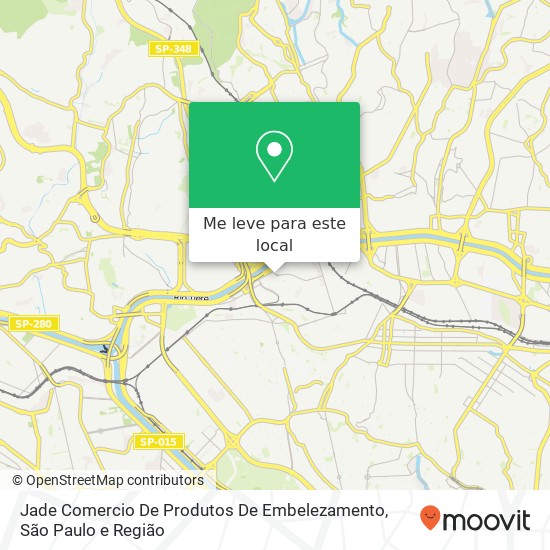 Jade Comercio De Produtos De Embelezamento, Rua Conselheiro Ribas, 463 Lapa São Paulo-SP 05093-060 mapa