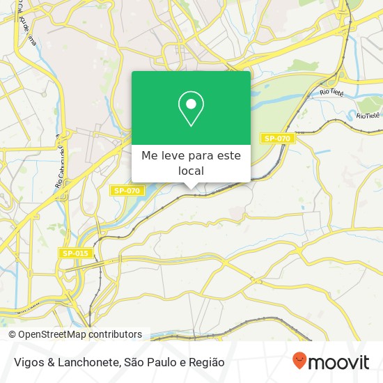 Vigos & Lanchonete, Rua Guirá Acangatara, 70 Cangaíba São Paulo-SP 03718-090 mapa