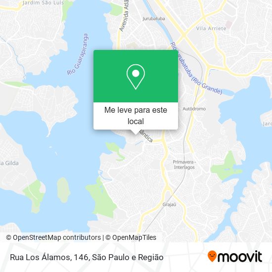 Rua Los Álamos, 146 mapa