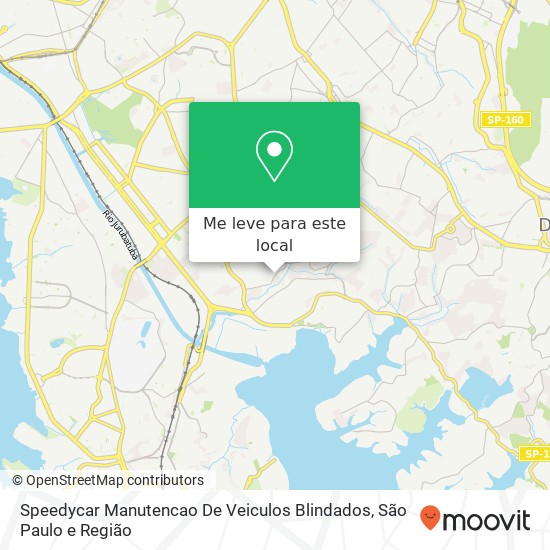 Speedycar Manutencao De Veiculos Blindados, Rua Zike Tuma, 651 Campo Grande São Paulo-SP 04458-000 mapa