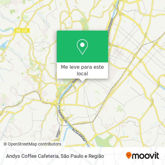 Andys Coffee Cafeteria mapa