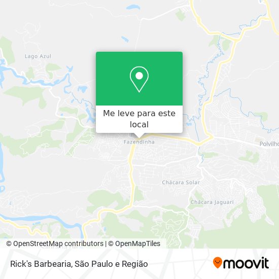 Rick's Barbearia mapa