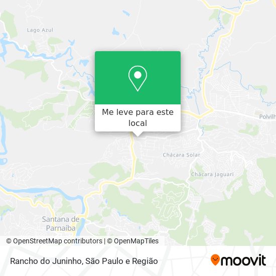 Rancho do Juninho mapa