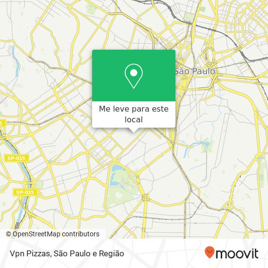 Vpn Pizzas, Rua José Maria Lisboa, 154 Jardim Paulista São Paulo-SP 01423-000 mapa