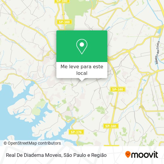Real De Diadema Moveis mapa