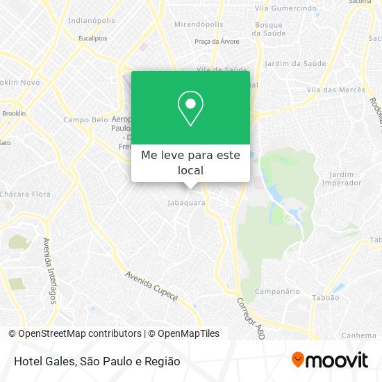 Hotel Gales mapa