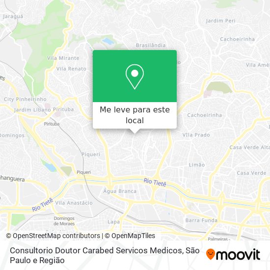 Consultorio Doutor Carabed Servicos Medicos mapa