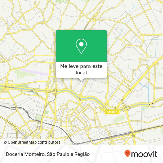 Doceria Monteiro, Rua Gipóia Vila Guilherme São Paulo-SP 02050-050 mapa