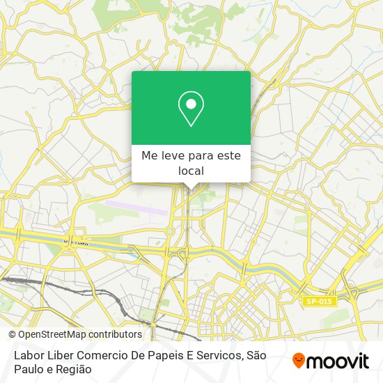 Labor Liber Comercio De Papeis E Servicos mapa