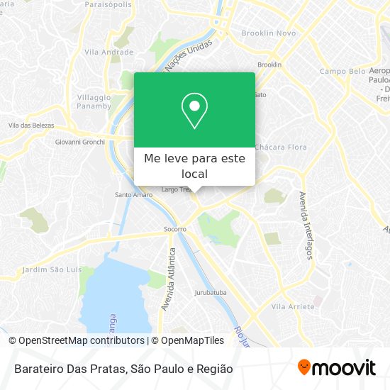 Barateiro Das Pratas mapa