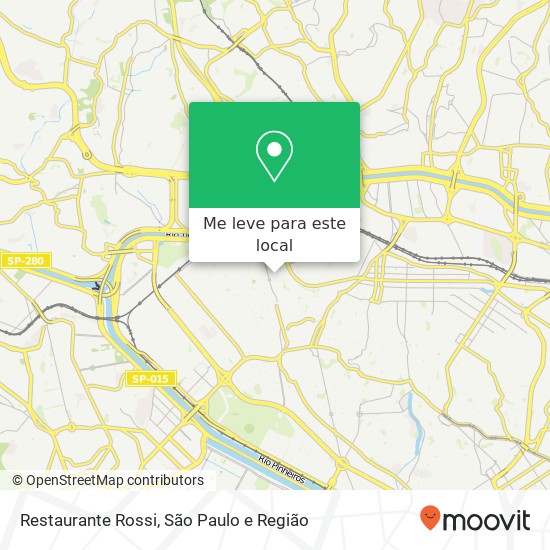 Restaurante Rossi, Rua Andrade Neves Lapa São Paulo-SP 05087-020 mapa