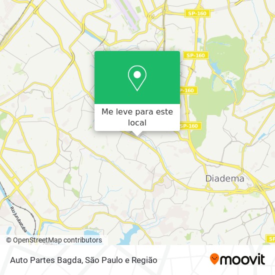 Auto Partes Bagda mapa