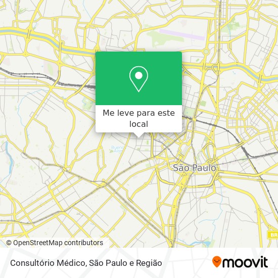 Consultório Médico mapa